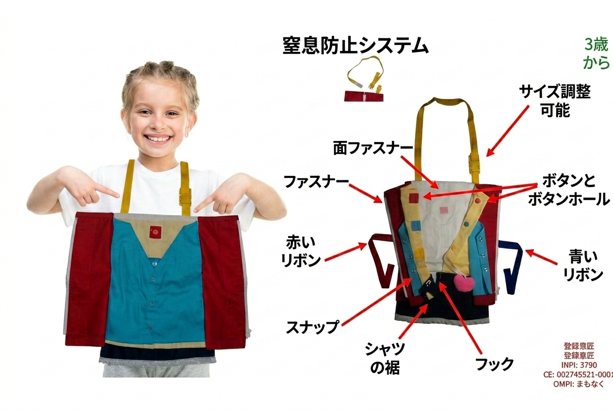 自信を持って着替えができるようになりましょう。（女の子向け）